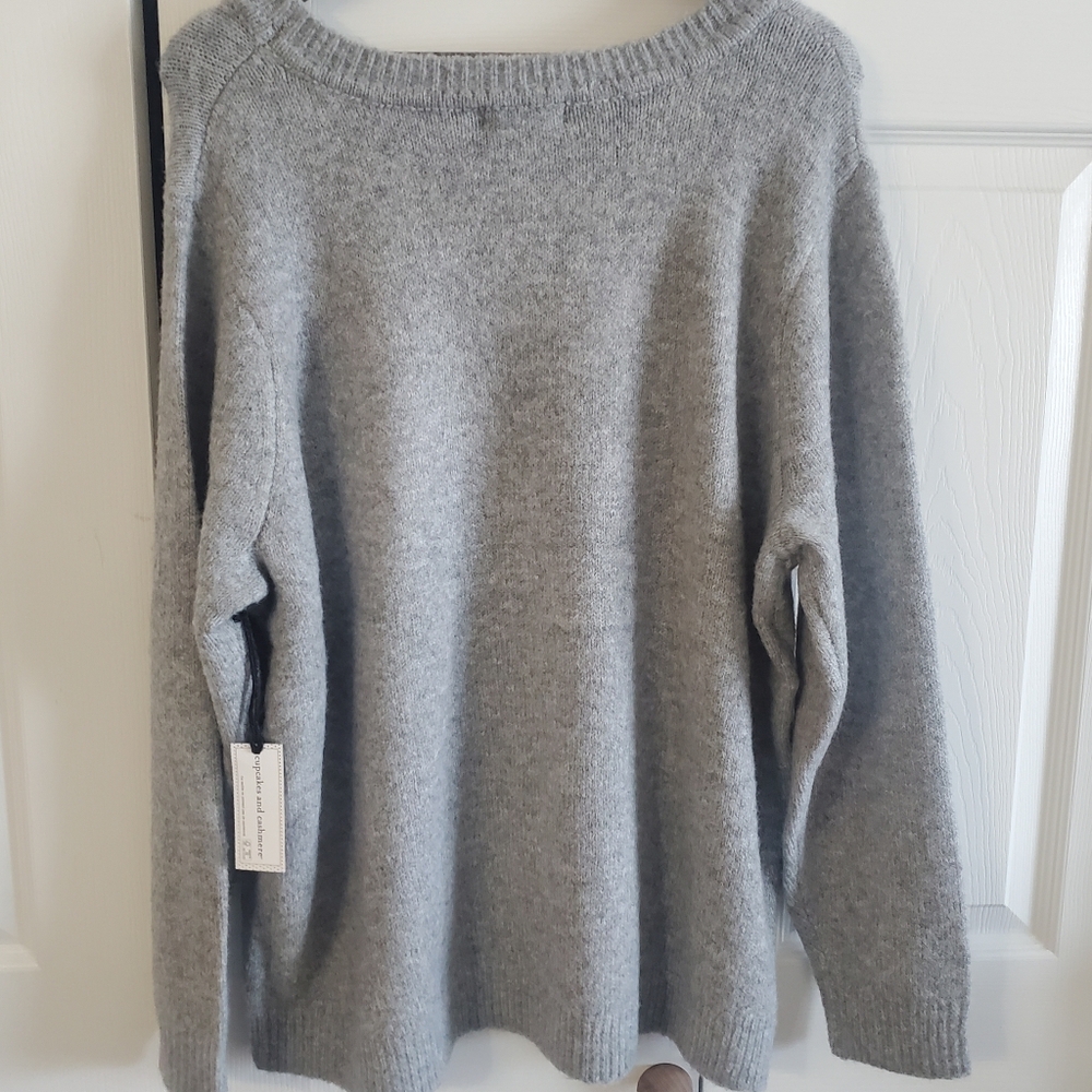 Cupcakes And Cashmere Nwt Gray Scottie Dog Sweater. 2X. - Picture 6 of 7